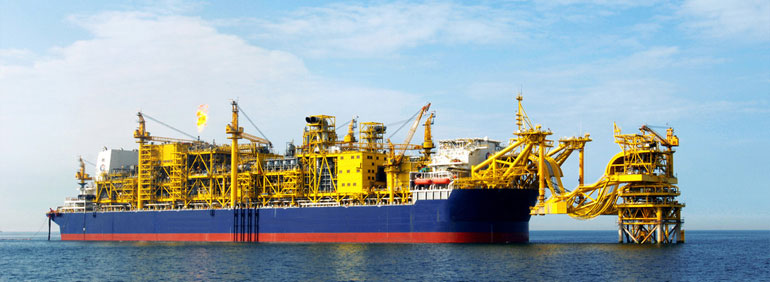 Banner: Öl- und Gasförderung