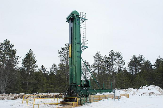 Riemenpumpenantrieb mit langem Hub