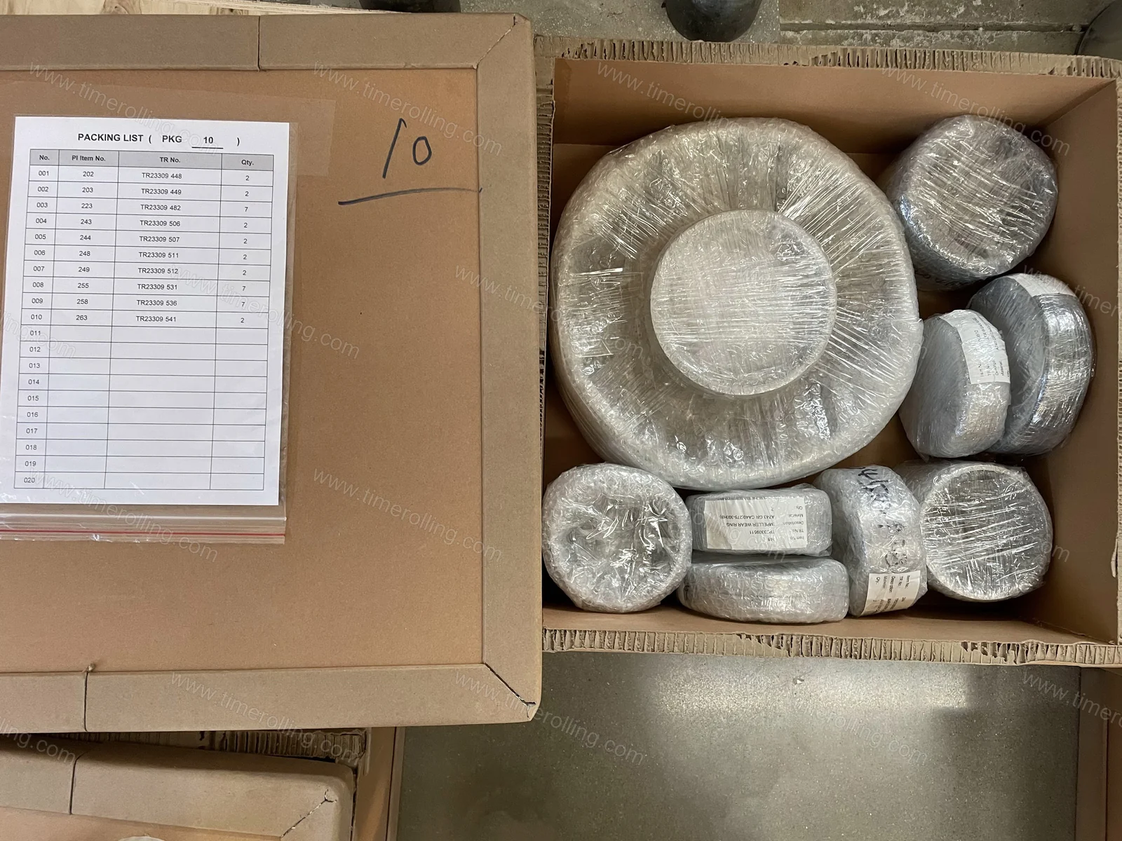 Ersatzspaltringe für BBTD, BBS & CD8 07