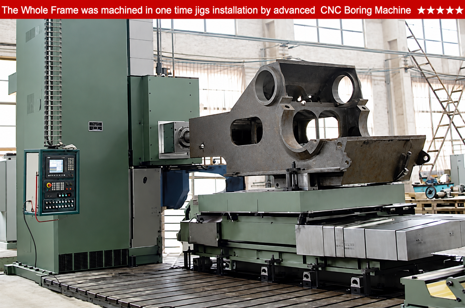 CNC-Bearbeitung eines Spülpumpenrahmens