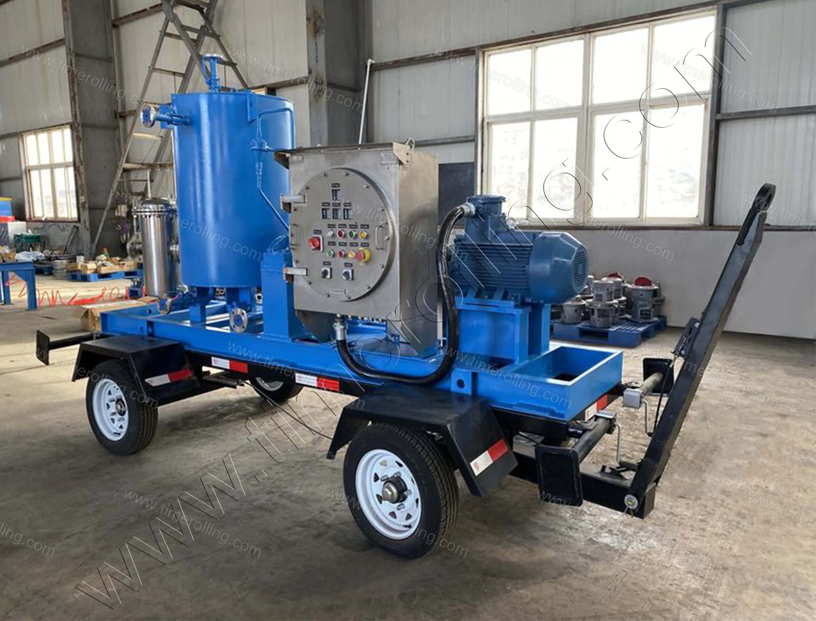 Mobile Pumpen auf Anhänger — Produktfoto 01