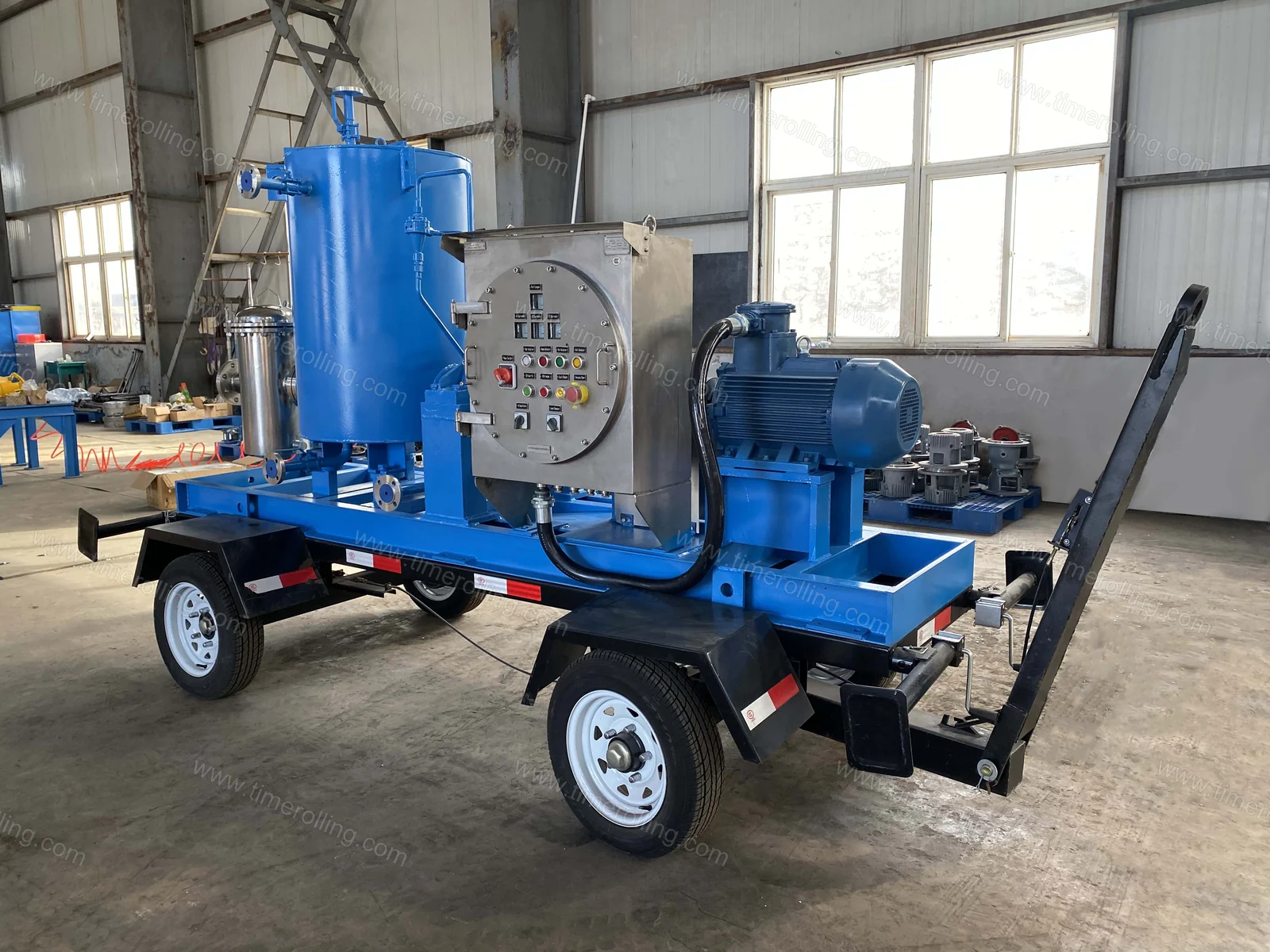 Mobile Pumpen auf Anhänger — Produktfoto 03