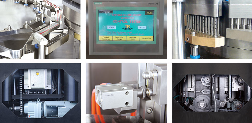 Automatische Kapselfüllmaschine