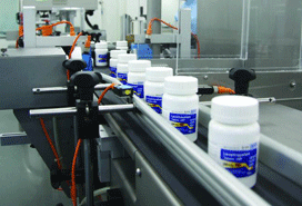 Pharmazeutische Verpackungslinie