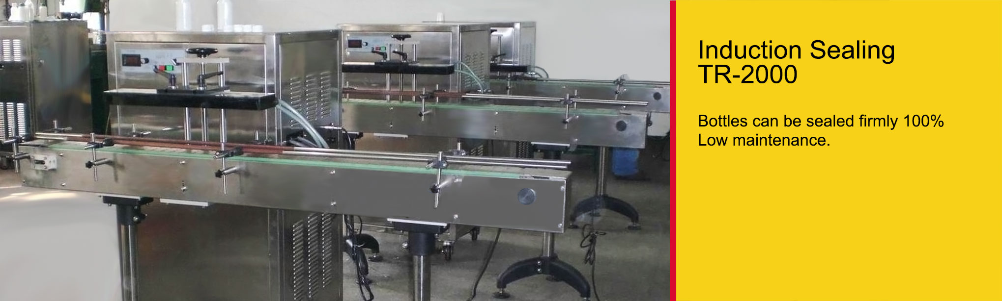 Induktionssiegelgerät für Aluminiumfolie – Ausrüstung von Time Rolling