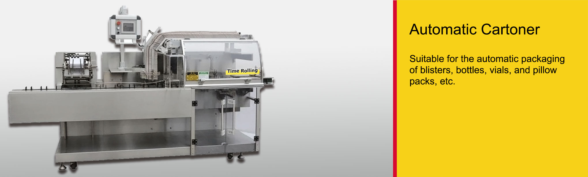 Automatischer Kartonierer – Ausrüstung von Time Rolling