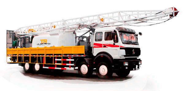 Flush-by-Anlage zur mobilen Bohrlochwartung