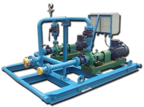 Kreisel-Ölförderpumpen-Skid