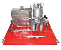 Pneumatischer Chemikalieninjektionspumpen-Skid